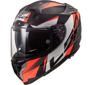 LS2 FF327 CHALLENGER SQUADRON MATT FLUO ORANGE (PINLOCK)