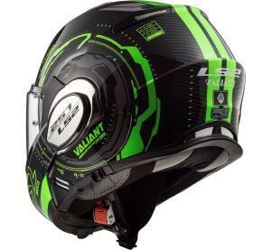 LS2 FF399 VALIANT NUCLEUS BLACK GLOW GREEN