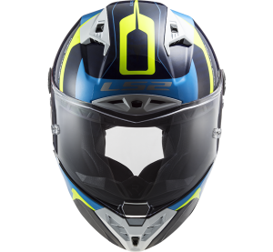 LS2 FF805 THUNDER C RACING1 GL.BLUE H-V YELLOW