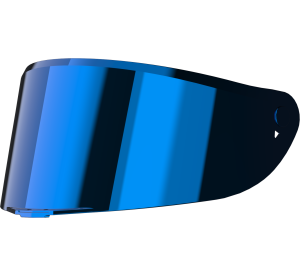 LS2 FF807 VISOR IRIDIUM BLUE
