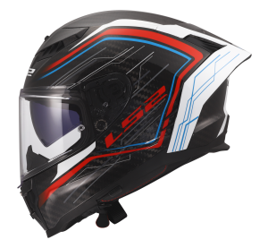 LS2 FF807 DRAGON SUBIC WHITE BLUE RED