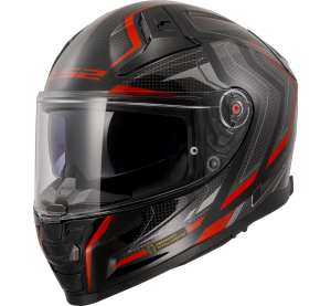 LS2 FF811 VECTOR II ALIZER BLACK RED-06