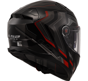 LS2 FF811 VECTOR II ALIZER BLACK RED-06