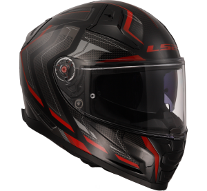 LS2 FF811 VECTOR II ALIZER BLACK RED-06