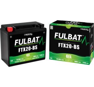 FULBAT GEL Battery 12V/18Ah FTX20-BS (YTX20-BS) ACCESS SHADE, XTREME, ARCTIC CAT, HARLEY DAVIDSON