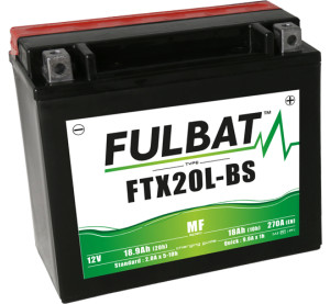 FULBAT Battery 12V/18Ah FTX20L-BS (YTX20L-BS) Linhai 300-800, TGB 325-1000, CAN-AM, YAMAHA