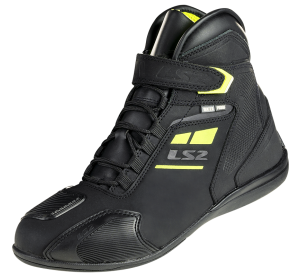 LS2 GARRA MAN BOOTS WP BLACK H-V YELLOW