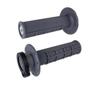 ODI GRIPS MX Lock-on v2 Half-Waffle Graphite