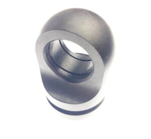 Eyelet Parts: Eyelet, Shaft (0.875 Shaft,1.00 W,2.942 TLG,1.1869 ID) AI6061,Blk.