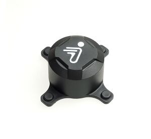 Steel rim trim cover component