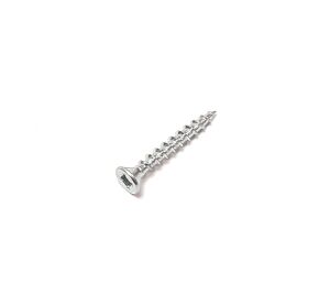 VIS TETE PLATE NIBS V-REX AUTO PERCANTE#8 1 1I4 ZINC BLANC