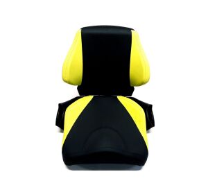 PASSENGER BACK REST, FLUORESCENT GREEN