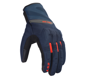 LS2 JET III MAN GLOVES DARK BLUE