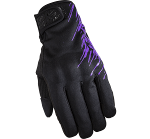 LS2 JET LADY GLOVES PURPLE