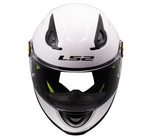 LS2 FF812 KID SOLID WHITE
