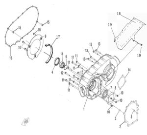 CVT HOUSING