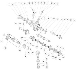 Transmission components（with diff）