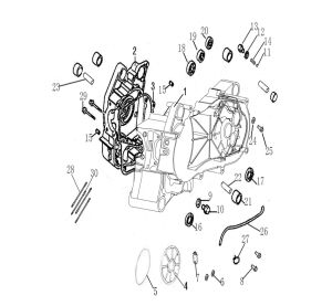 Crankcase Comp,Left\Right