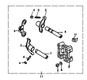 HOLDER CAMSHAFT COMP