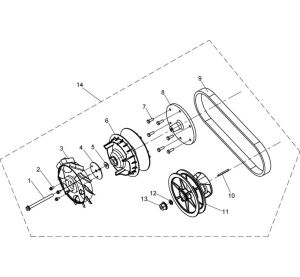 CVT Assy Exploded View
