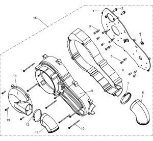CVT Cover Assy Exploded View