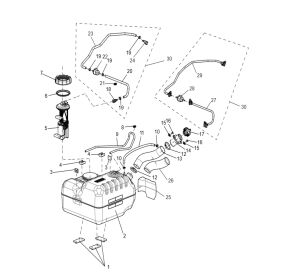 Fuel supply system-European standard
