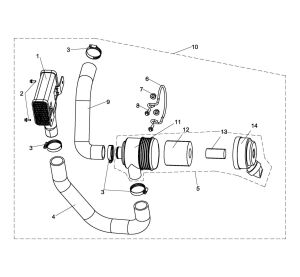 Air Intake Exploded View