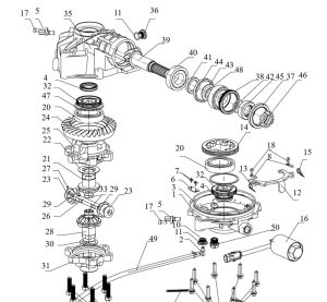 REAR GEARBOX (sect. C)