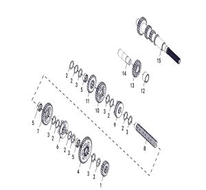 TRANSMISSION ASSY   (NEW,  FROM 2019)
