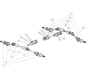 AROUND HALF SHAFT (GSP)