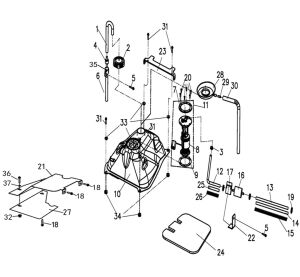 FUEL TANK （FOR TOP PUMP）