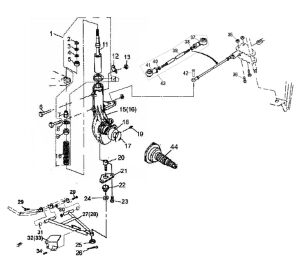 SHOCK ABSORBER FRONT