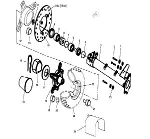 WHEEL REAR (FOR EUROPE)