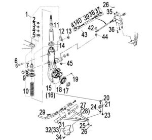SHOCK ABSORBER FRONT