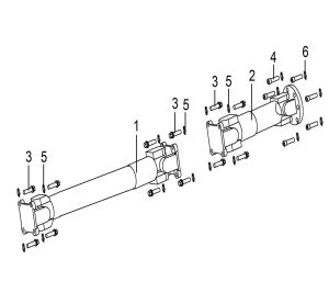 FRONT AND REAR KNUCKLE ASSY