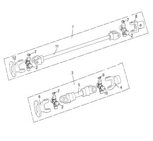 FRONT AND REAR KNUCKLE ASSY（4AV-4611A-00、4AV-4611B-00）