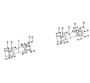 FRONT AND REAR KNUCKLE ASSY