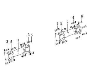 FRONT AND REAR KNUCKLE ASSY