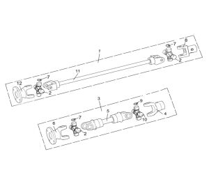 FRONT AND REAR KNUCKLE ASSY（4AV-4611A-00、4AV-4611B-00）