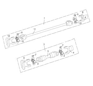 FRONT AND REAR KNUCKLE ASSY（4AV-4611A-10、4AV-4611B-10