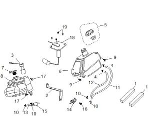 Fuel Tank、Oil Tank