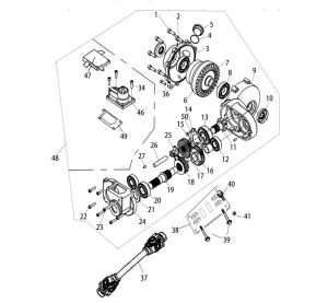 FRONT GEAR-BOX  (FOR 4WD)