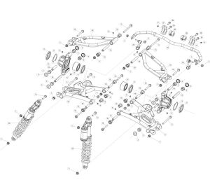 REAR SUSPENSION,MUD VERSION