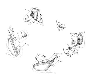 Lamp assembly-European standard