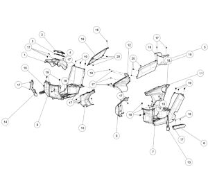 EXTERNAL PLASTIC PARTS(MIDDLE)