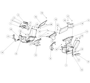 EXTERNAL PLASTIC PARTS(MIDDLE)