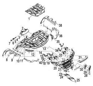 FRONT BODY AND FRAME