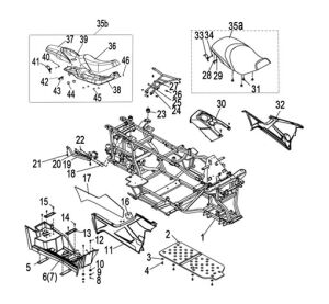 FRONT BODY AND FRAME