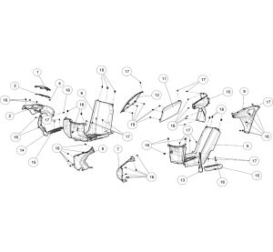 MIDDLE  PLASTIC PARTS(SHORT)