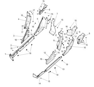 EXTERNAL PLASTIC PARTS